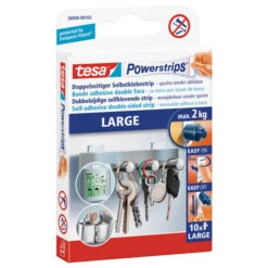 Tesa POWERSTRIPS LARGE Reparaturbedarf NOCOLOR
