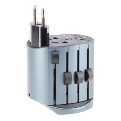 SKROSS ALPHA BY SKROSS Reisestecker GREY METALLIC -Outdoor-Ausrüstungsgeschäft 5637676431 c alpha by skross skross 24