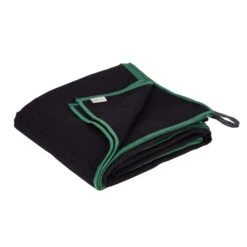 FRILUFTS MICROFIBRE TOWEL W:O:A Reisehandtuch GREEN/BLACK