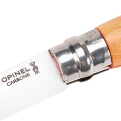 Opinel CARBON NICHT ROSTFREI BLISTER Klappmesser BUCHE -Outdoor-Ausrüstungsgeschäft 5637980247 c messer carbon nicht rostfrei opinel 24